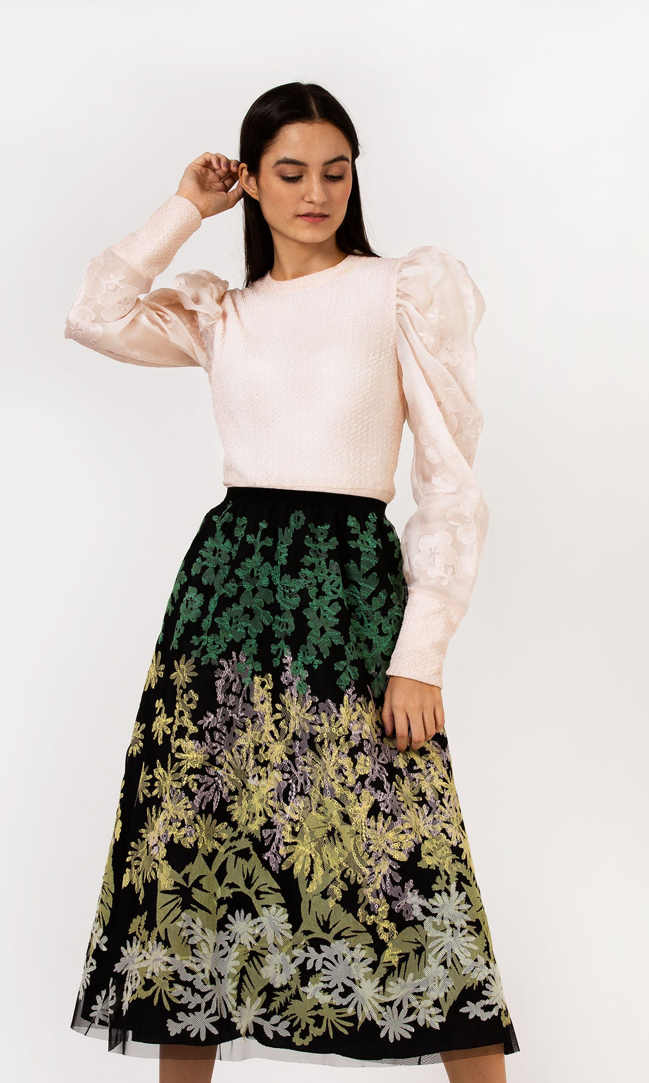 Leaf appliqué