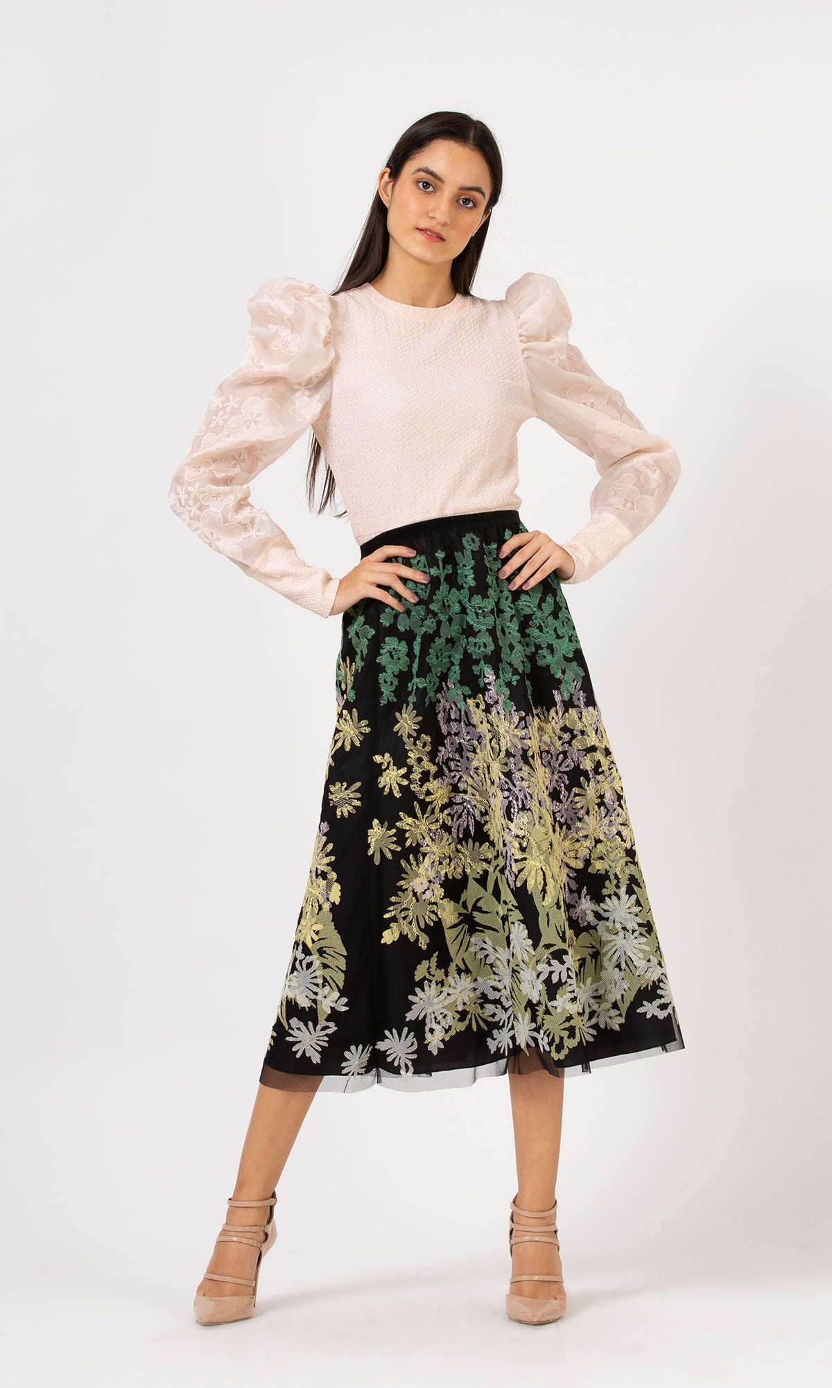 Jungle Applique Skirt