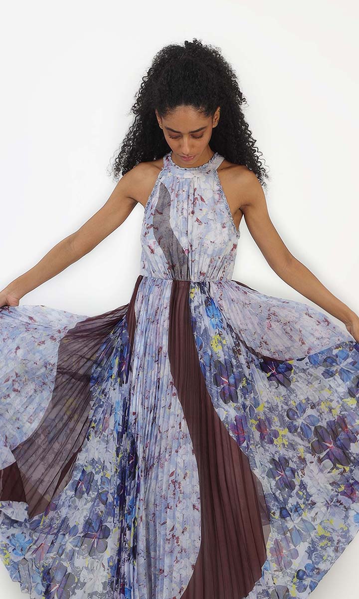 Pleated print
