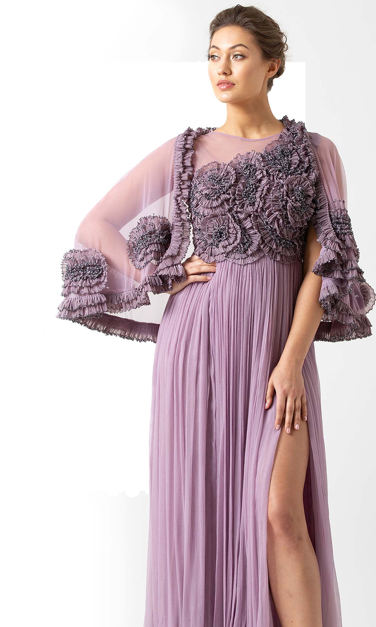 Ruffles and fine pleats