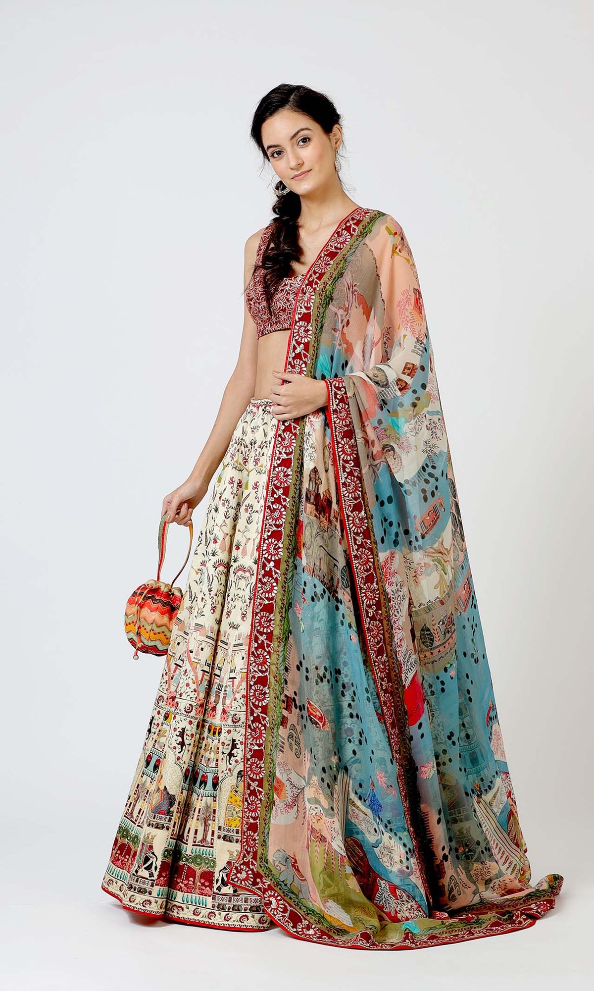 Story of True Love Lehenga Set