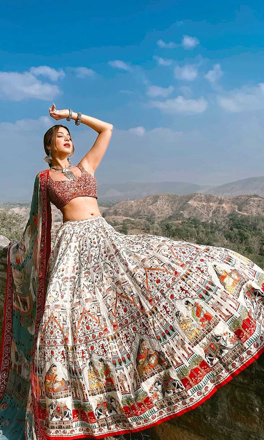 Story of True Love Lehenga Set