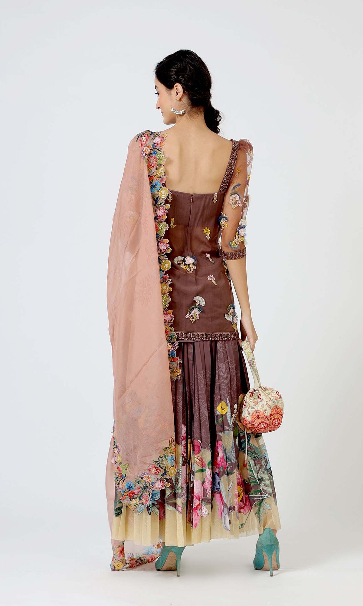 Heather Floral Suit Set