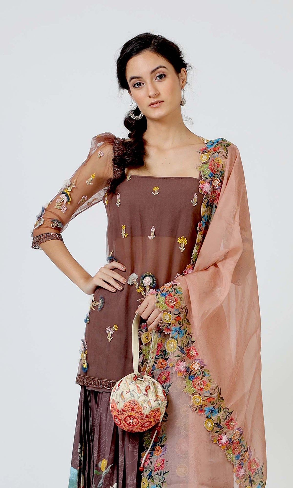 Heather Floral Suit Set