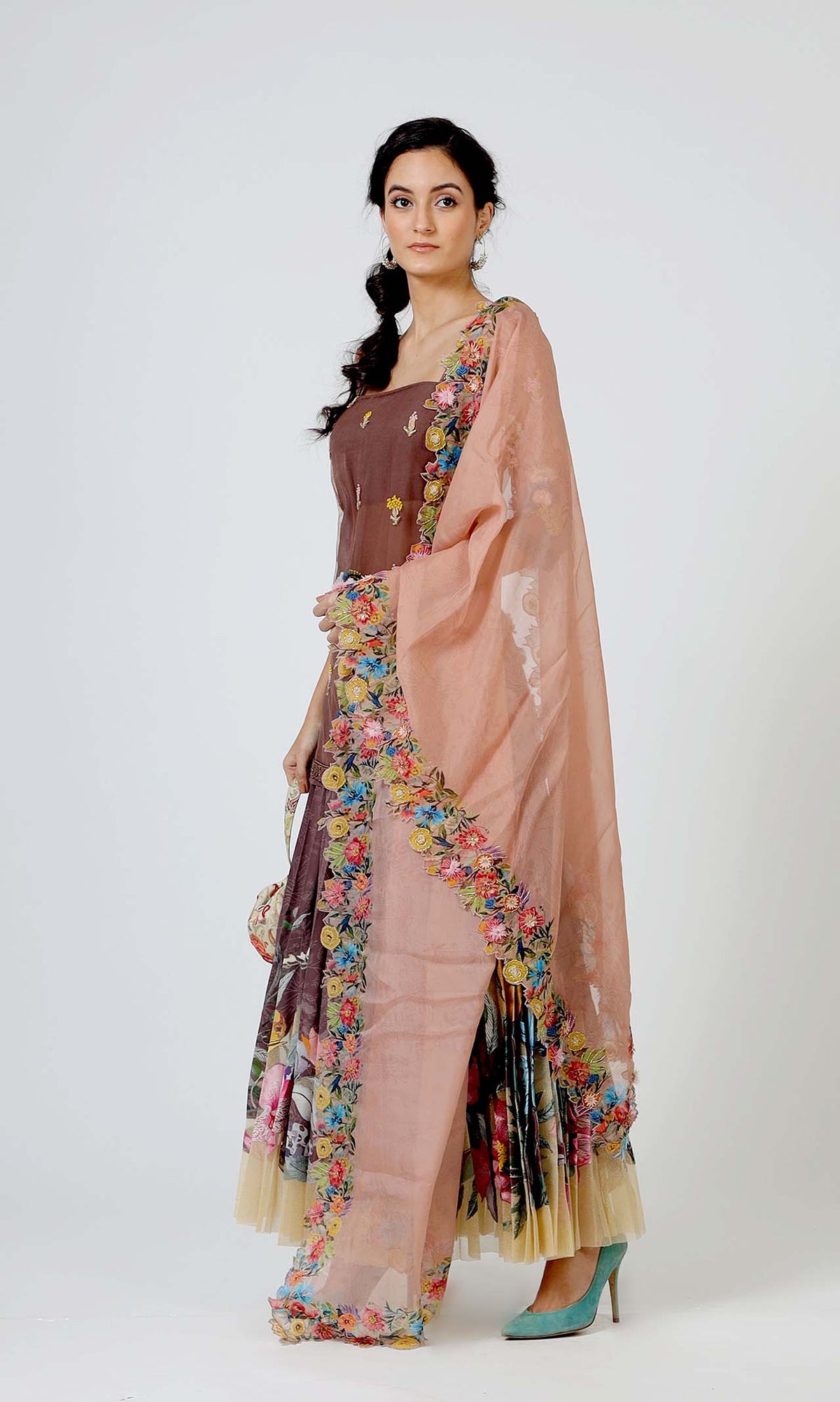Heather Floral Suit Set