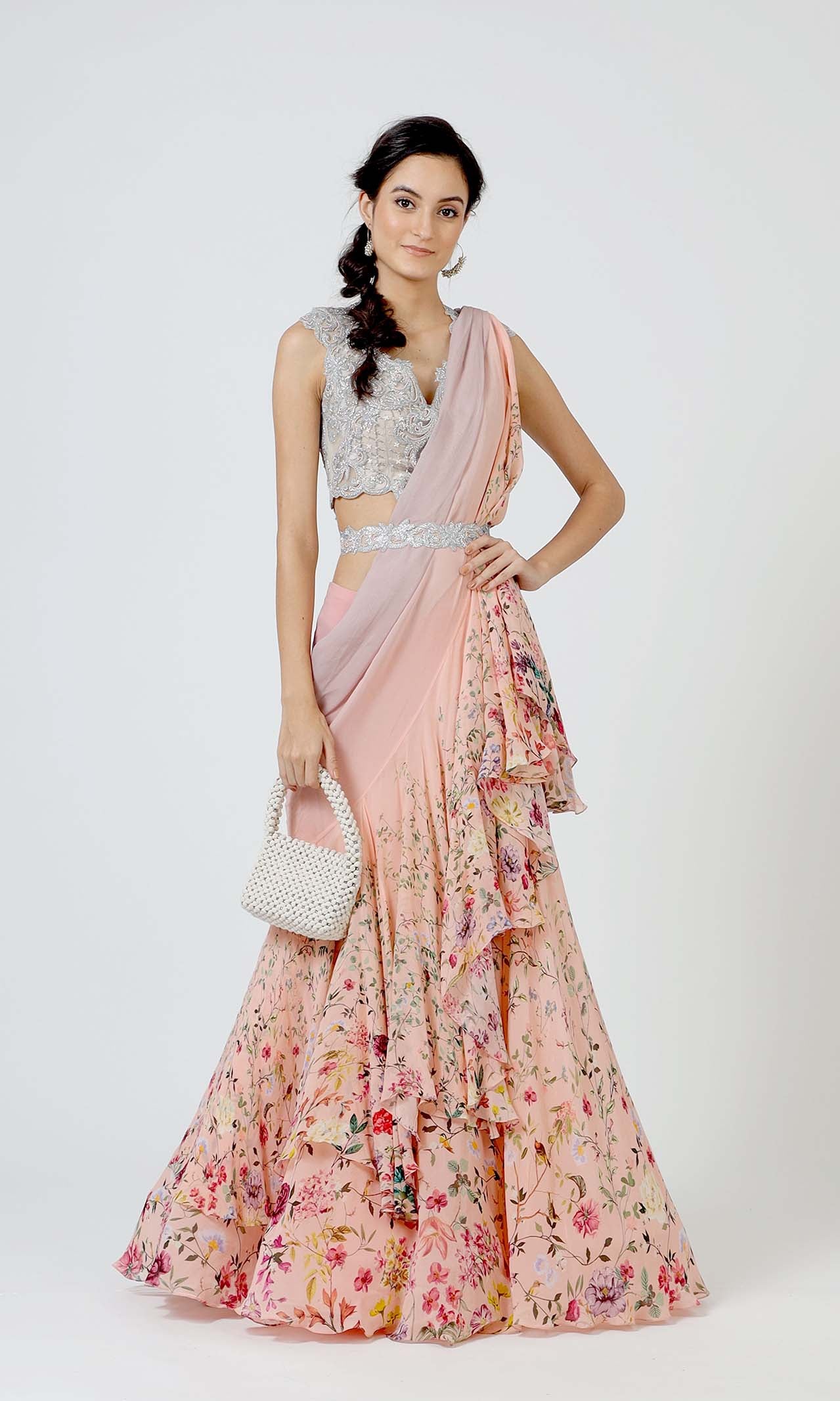 Ruffled florals