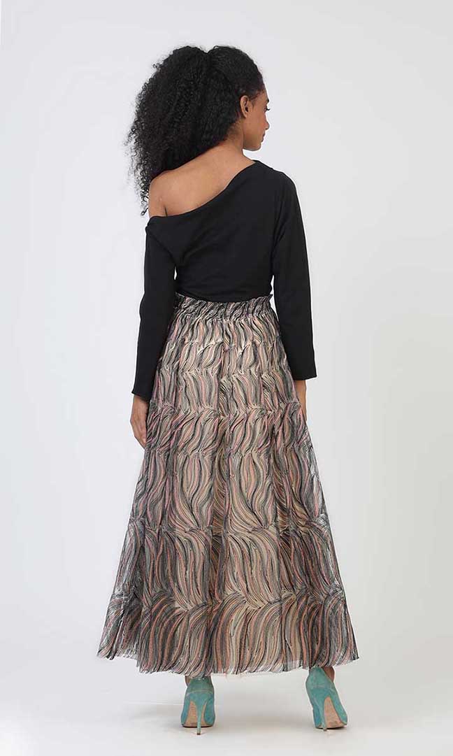 Alena Delicate Embroidered Skirt