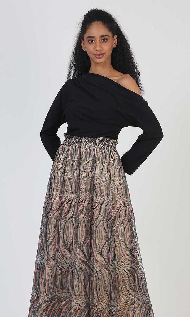 Alena Delicate Embroidered Skirt