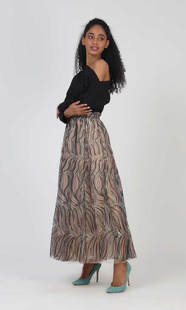 Alena Delicate Embroidered Skirt