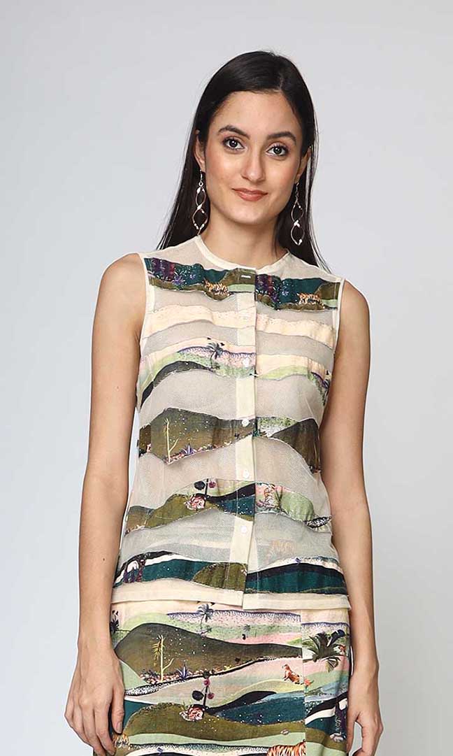 Landscape appliqué