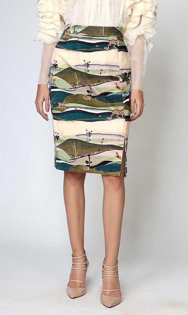 Jungle Safari Applique Skirt