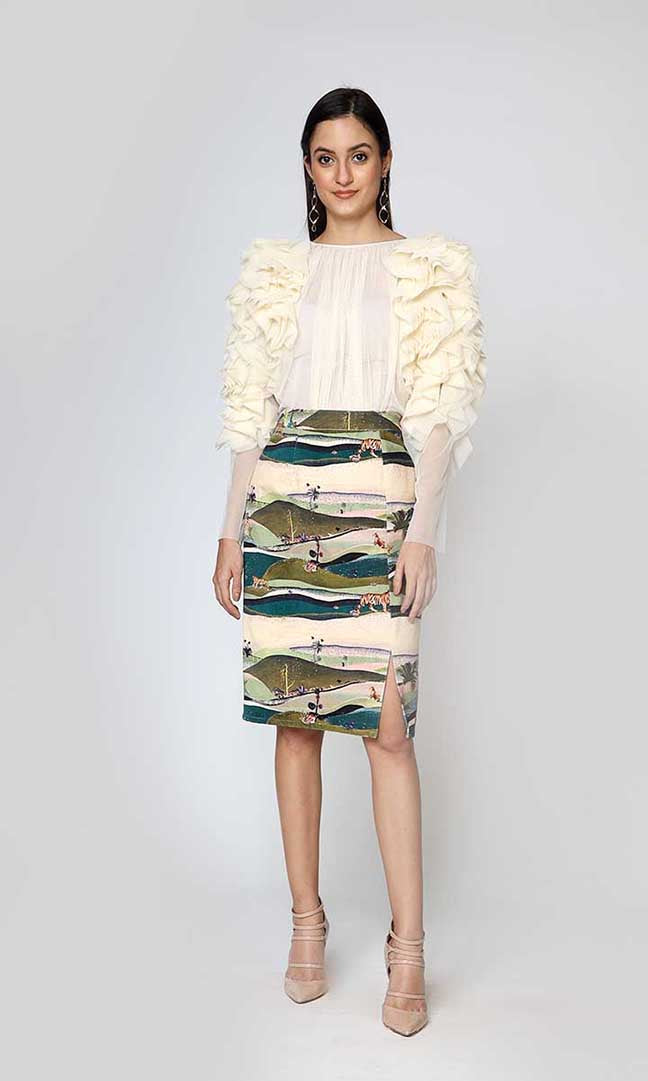Jungle Safari Applique Skirt