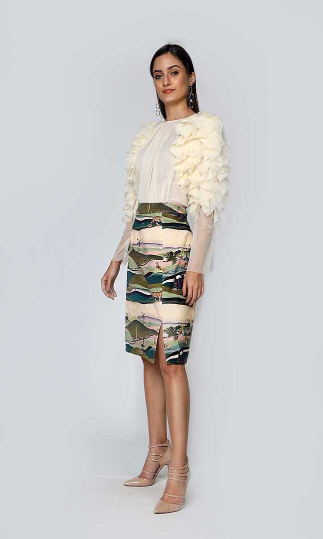 Jungle Safari Applique Skirt