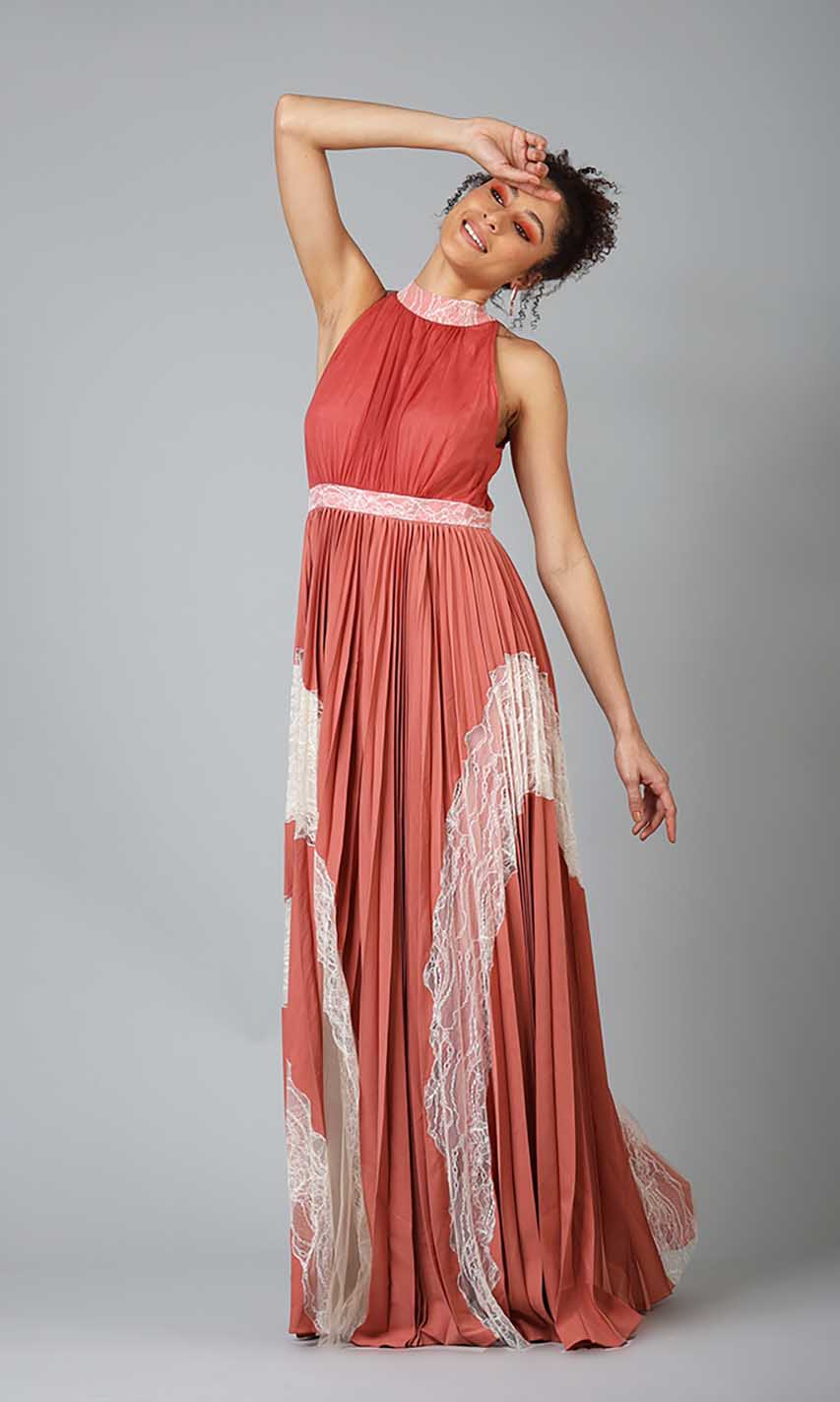 Evelyn Lace Maxi