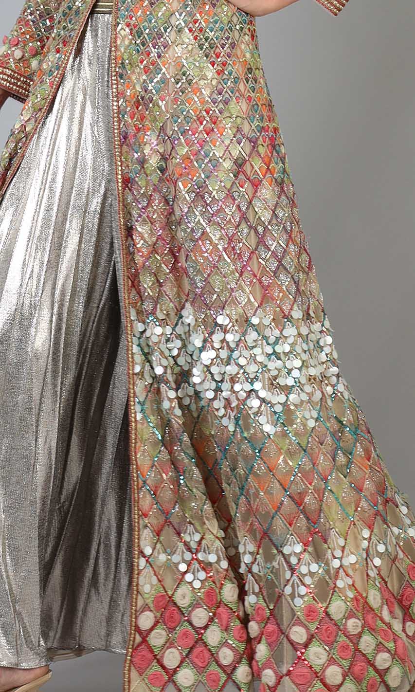 Criss-cross embellishment