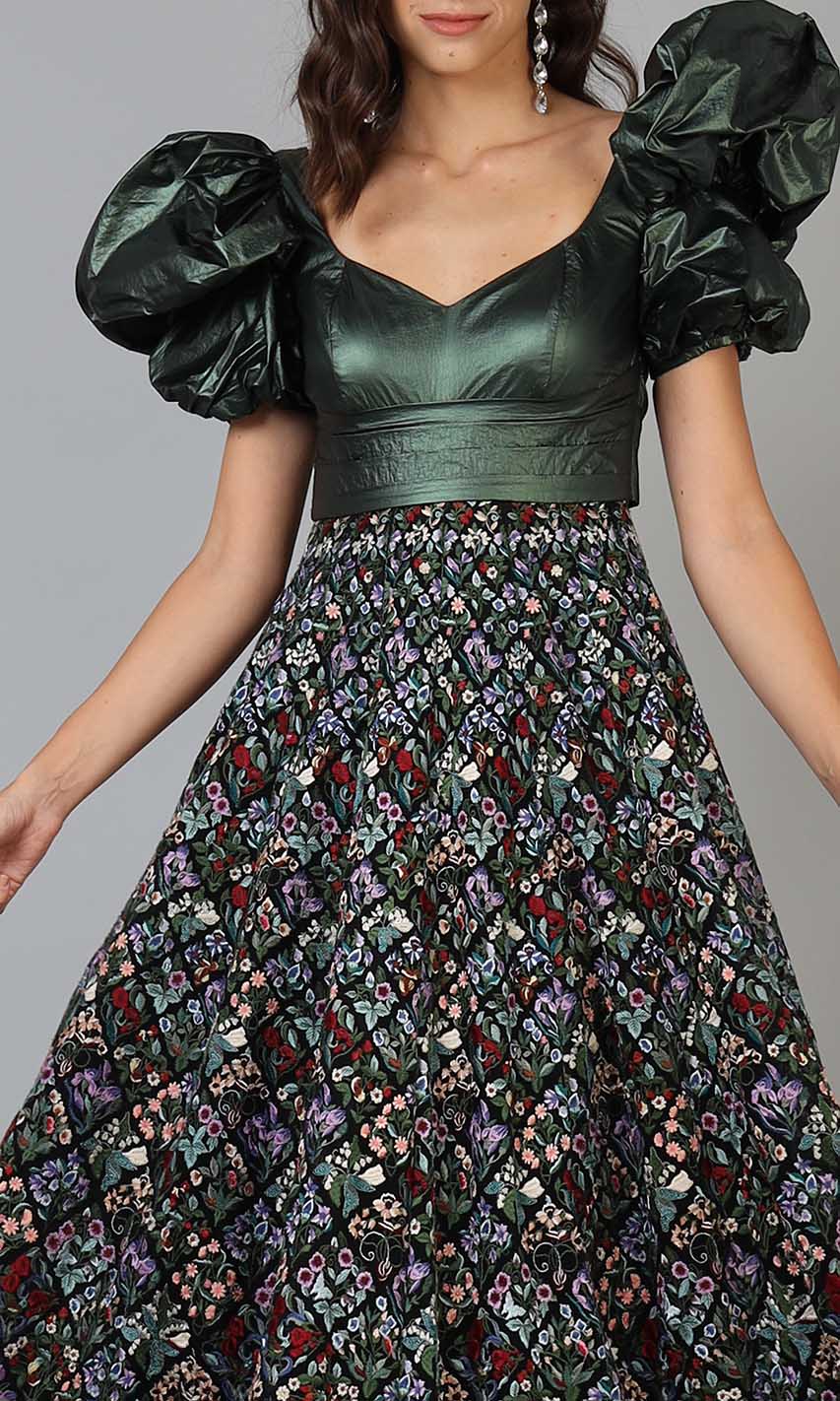 Sylvie Embroidered Gown