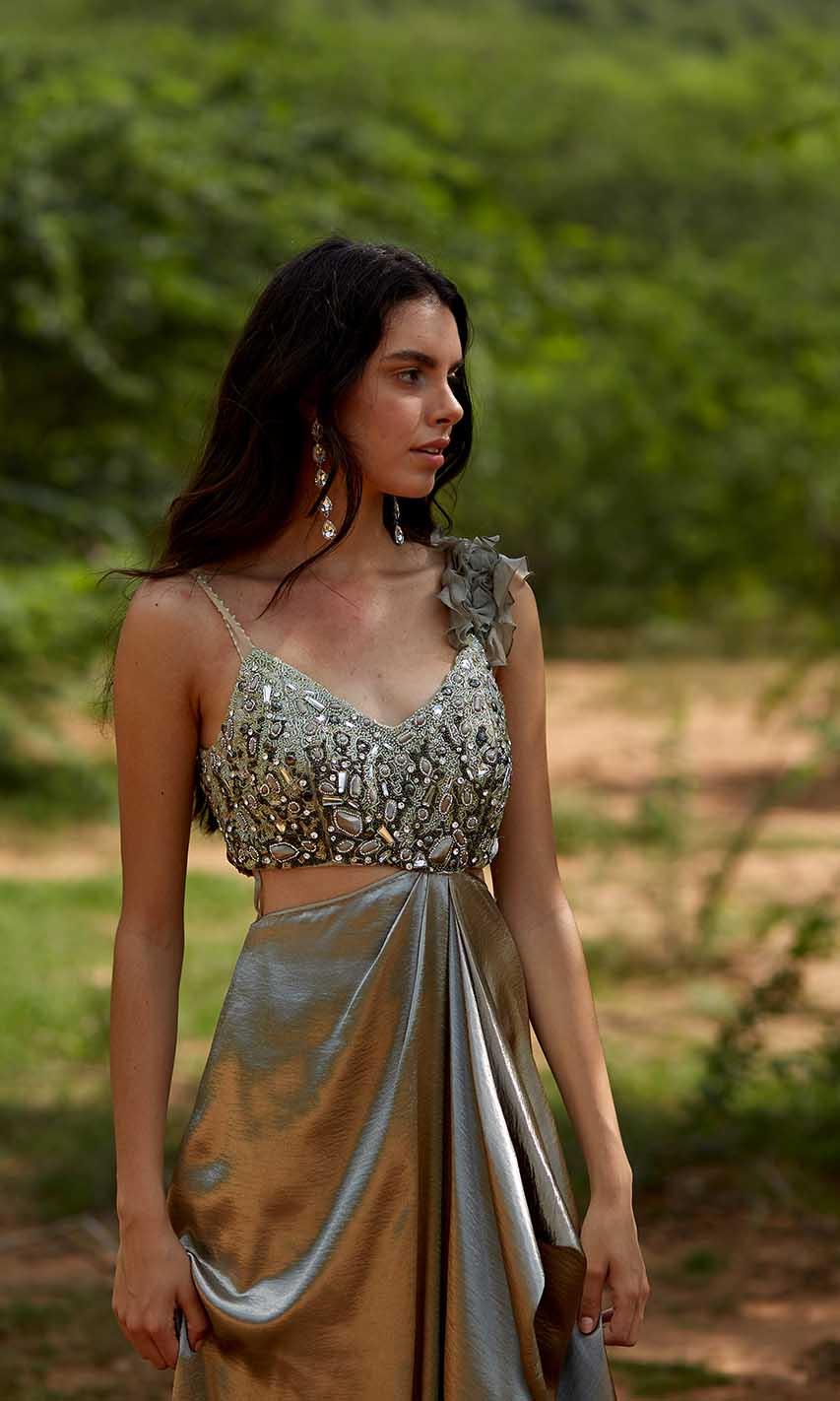 Embellished bodice