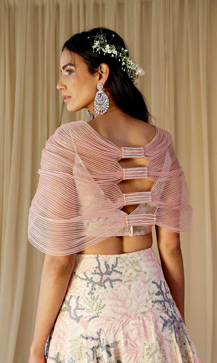 Corded blouse