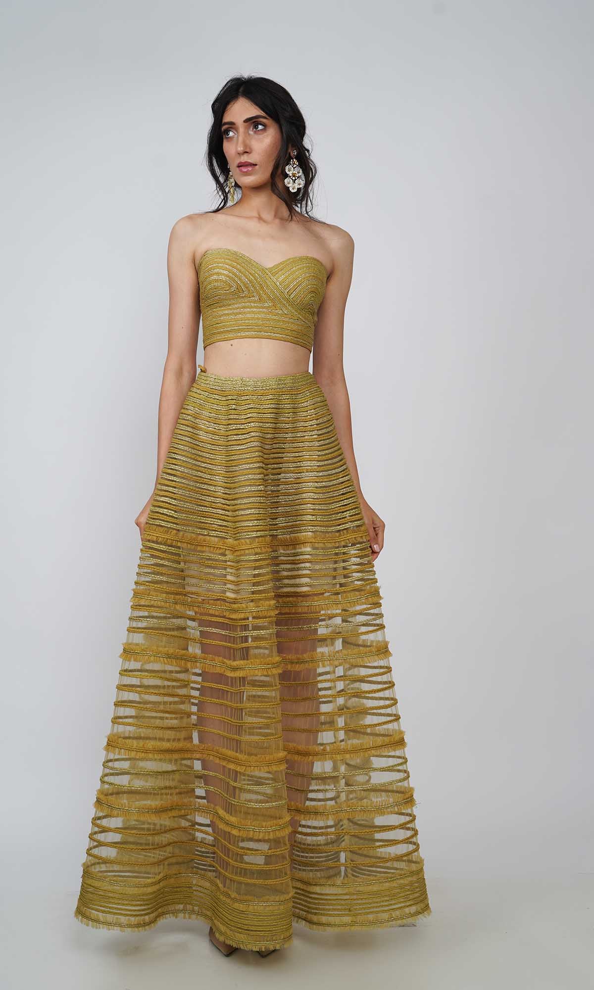 Olive Braided Co-Ord Set