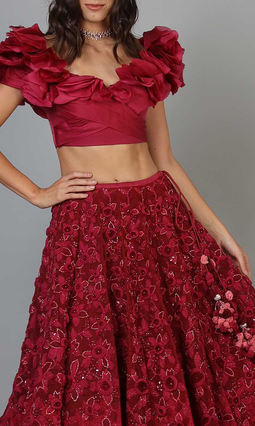 Victoria Lehenga Set