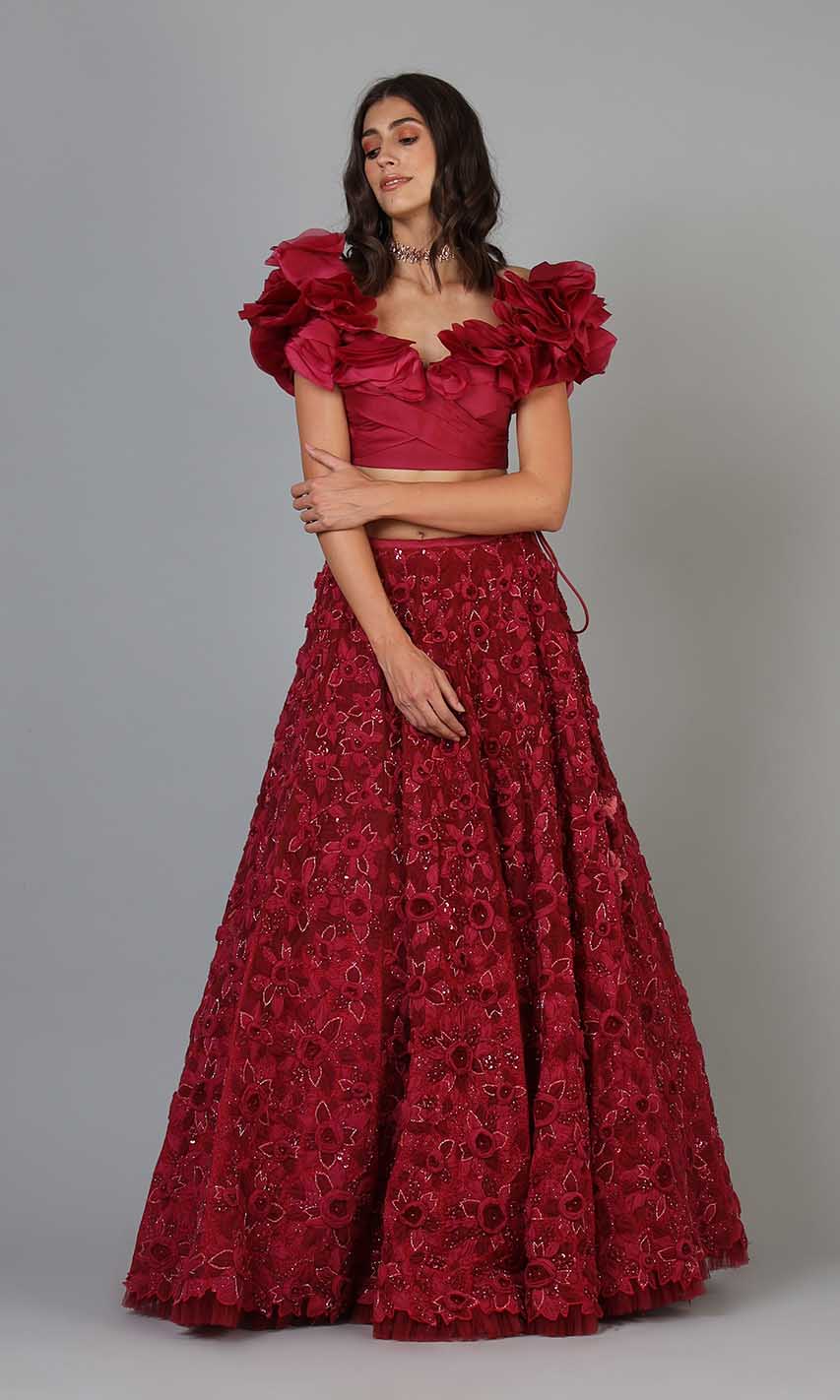 Victoria Lehenga Set