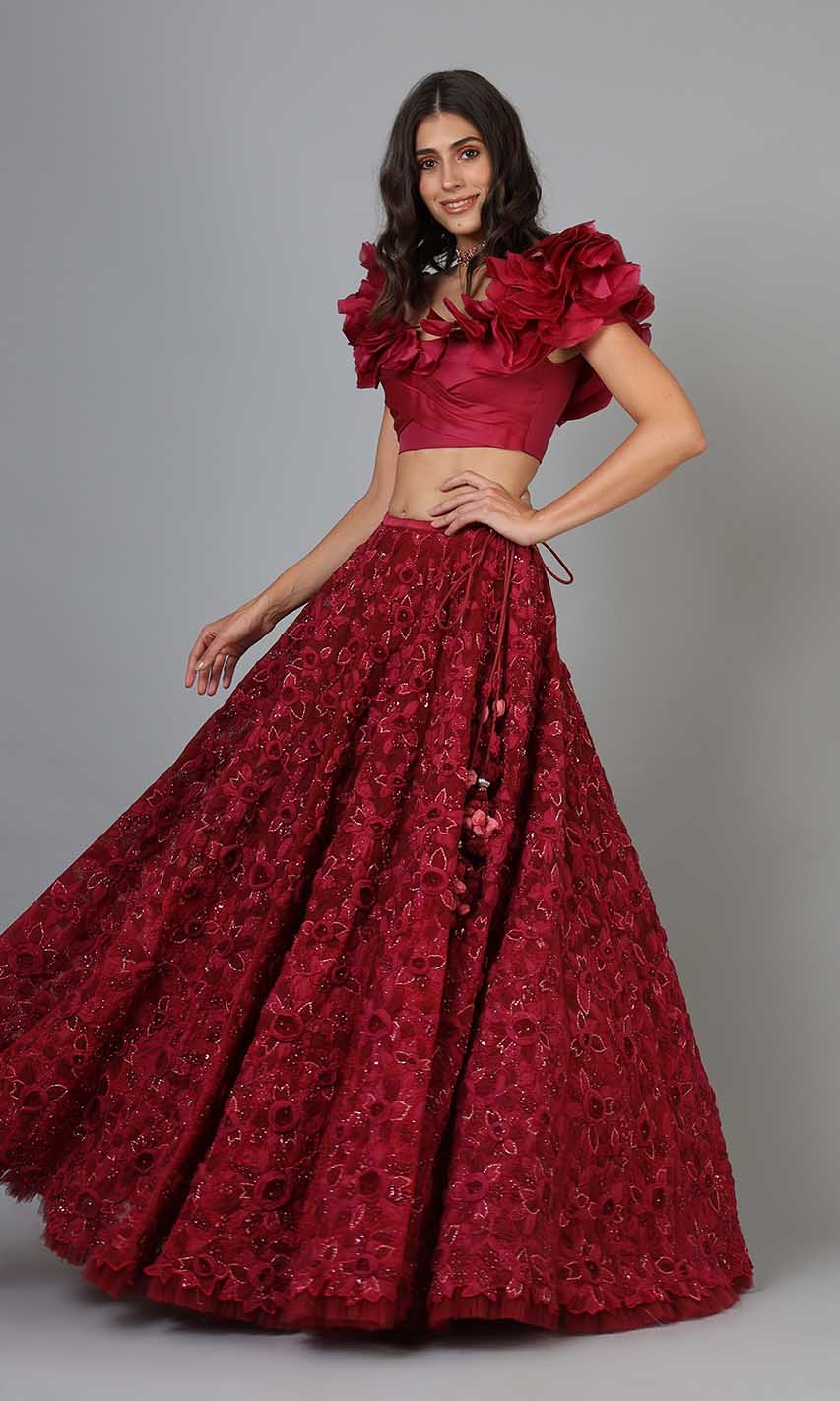 Victoria Lehenga Set