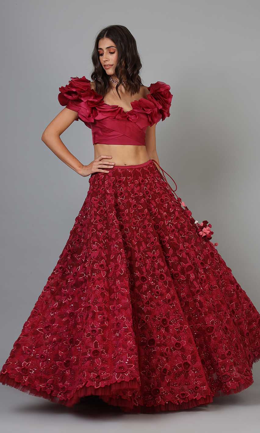 Victoria Lehenga Set