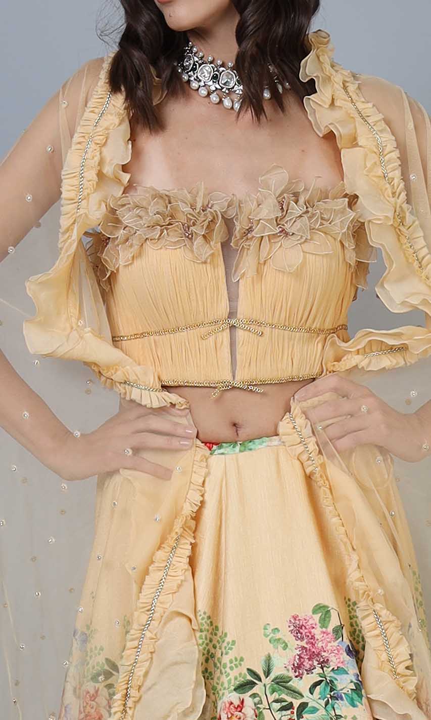 Maia Floral Lehenga Set