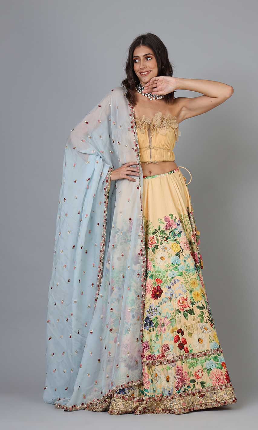 Maia Floral Lehenga Set