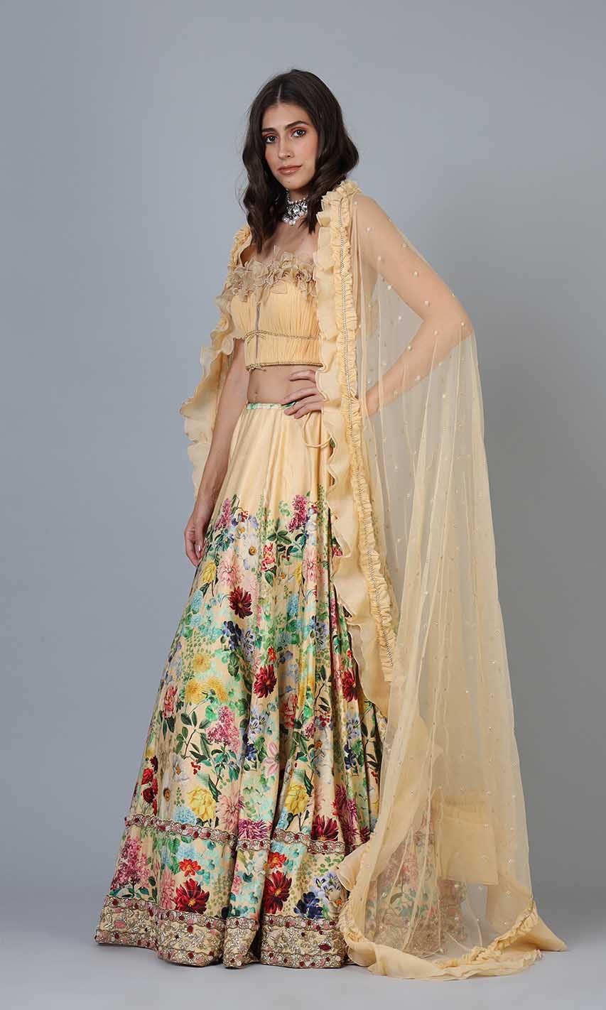 Maia Floral Lehenga Set