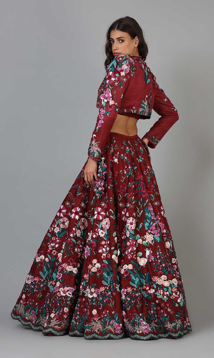 Rhea Floral Lehenga Set
