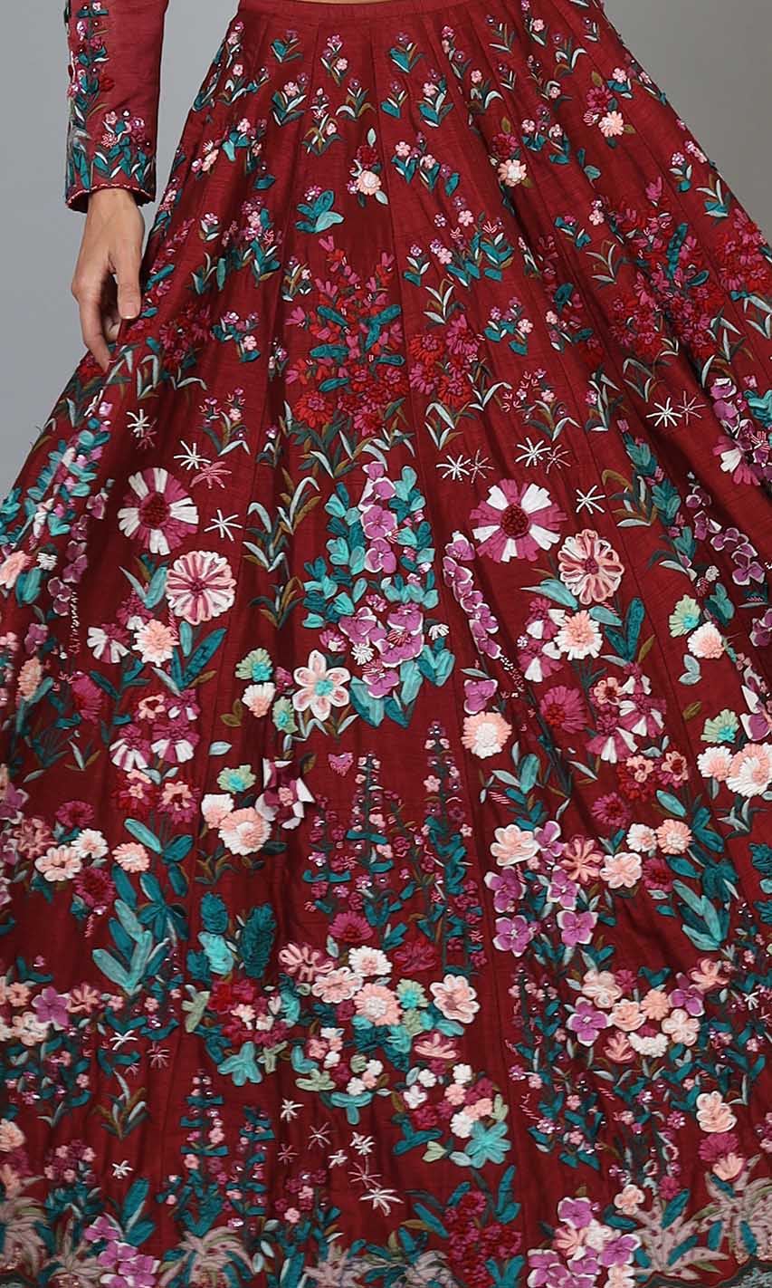 Rhea Floral Lehenga Set