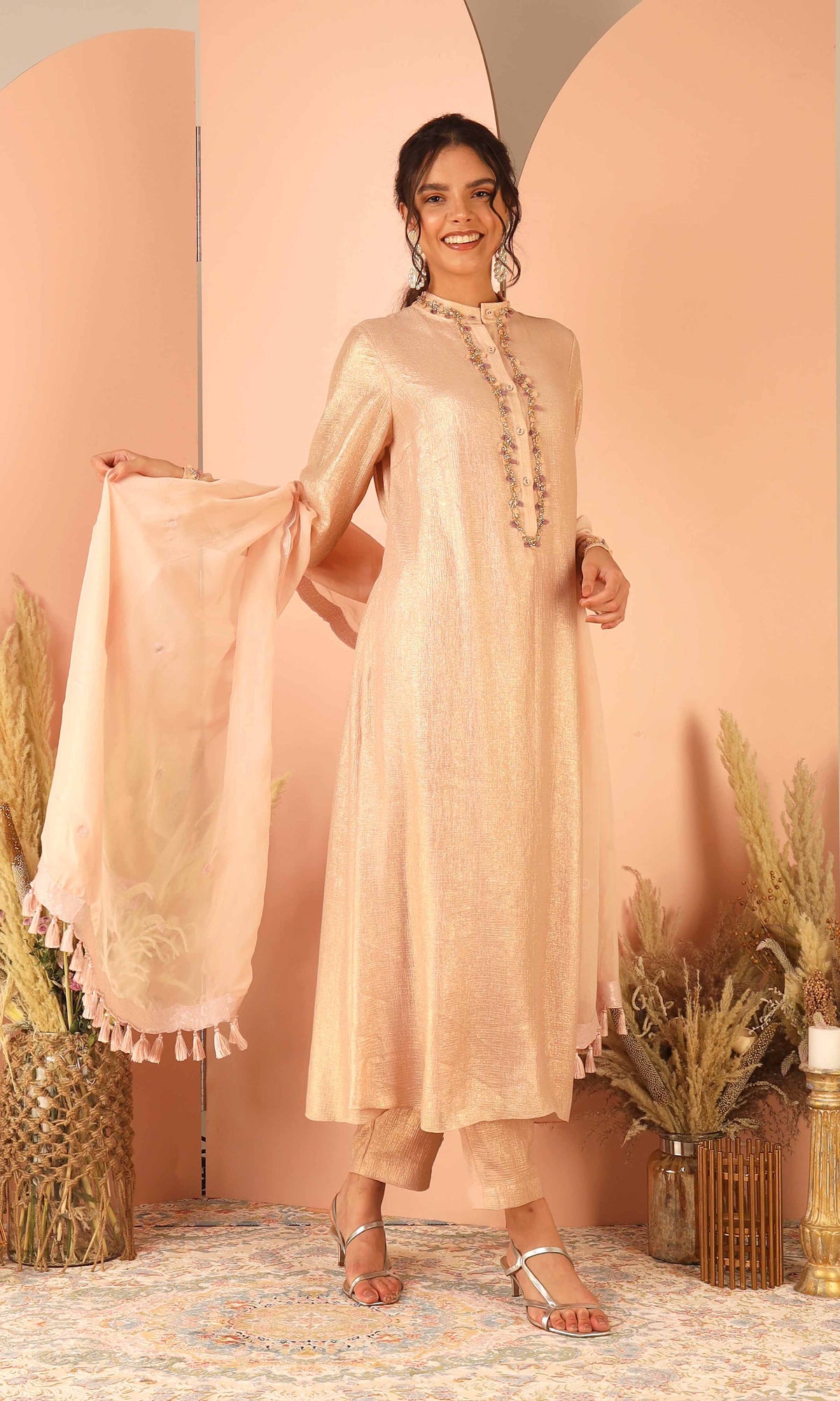 Rewa Embroidered Suit