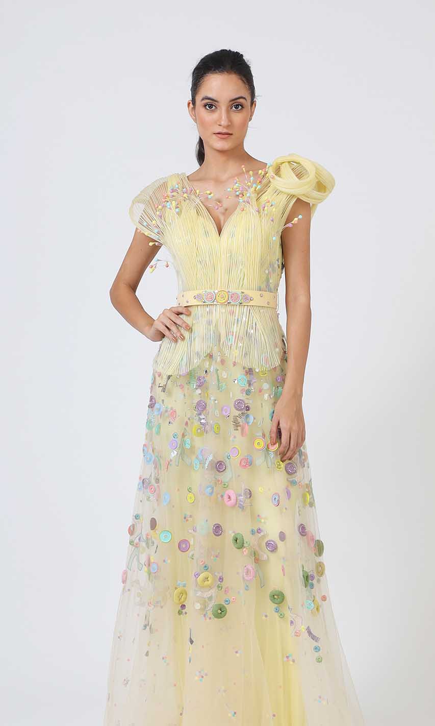 Scattered embellishment
