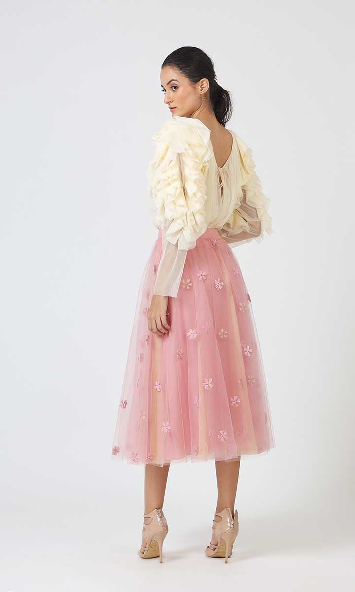 Skylar Ruffle Top