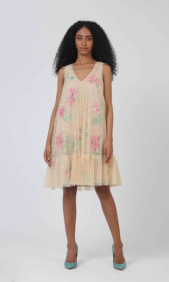 Cora Sequin A-Line Dress
