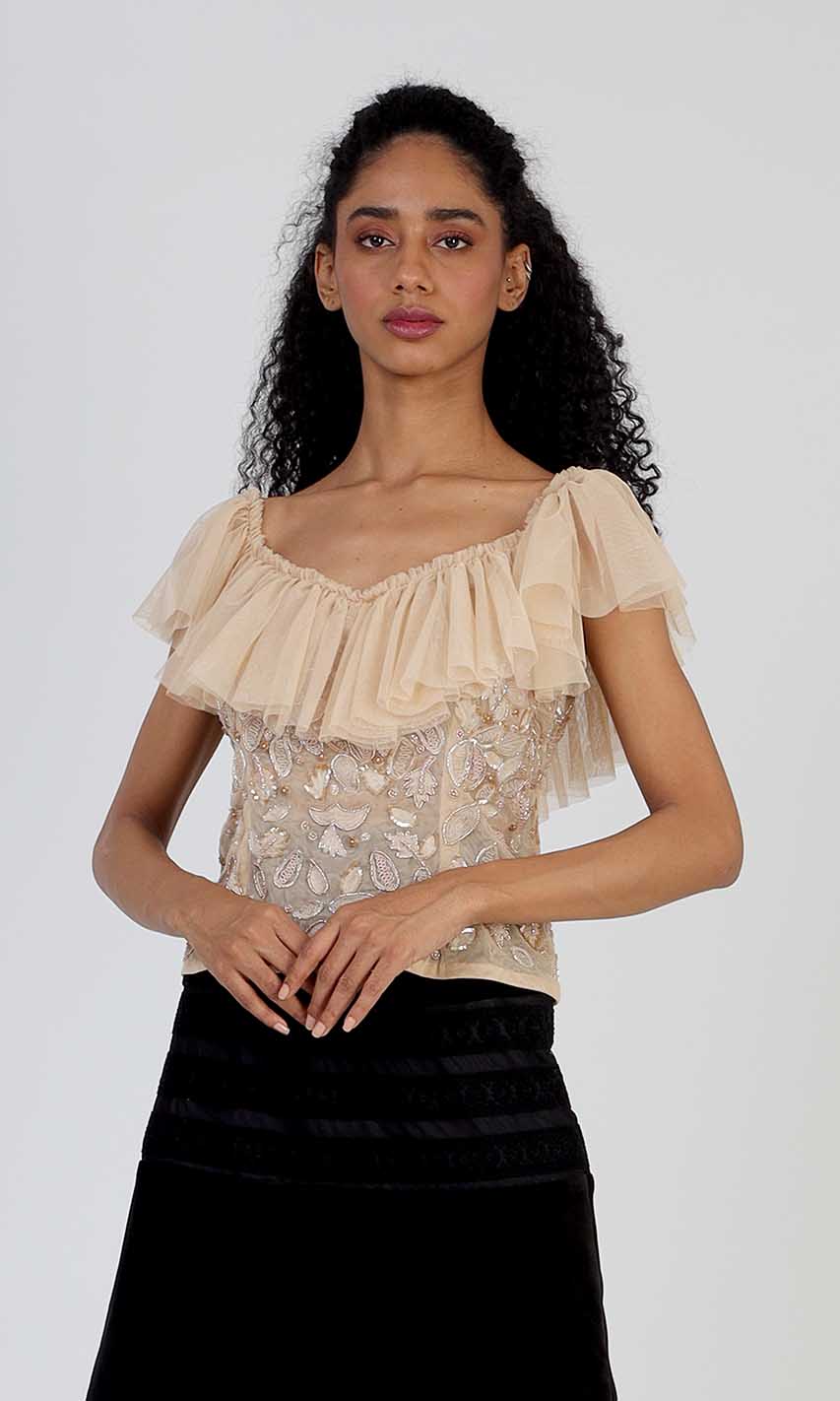Delilah Embroidered Blouse