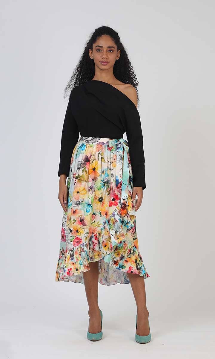 Melanie Wrap Skirt
