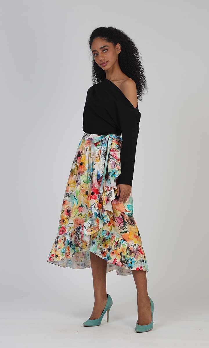 Melanie Wrap Skirt