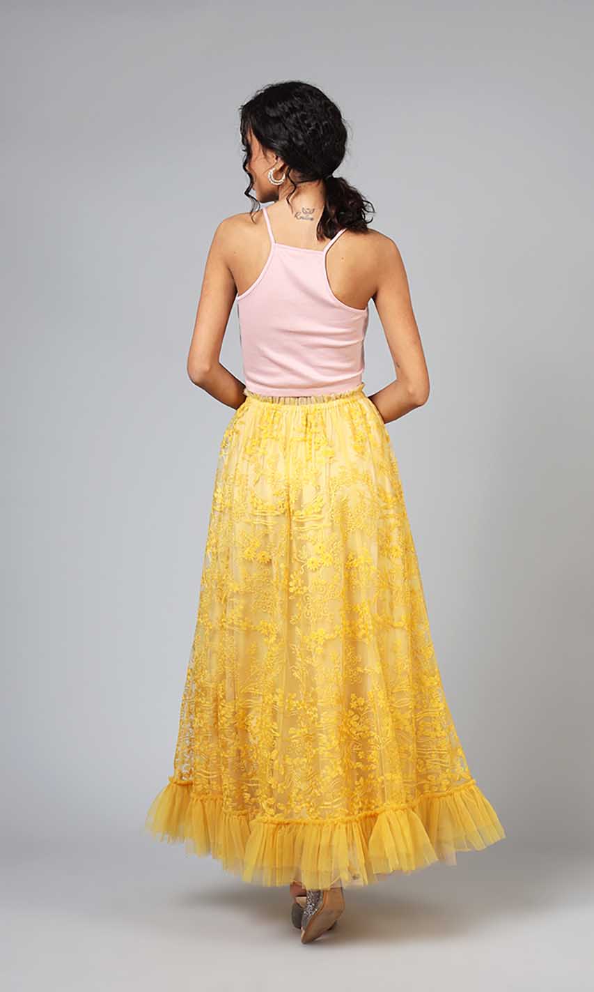 Sylvia Embroidered Skirt