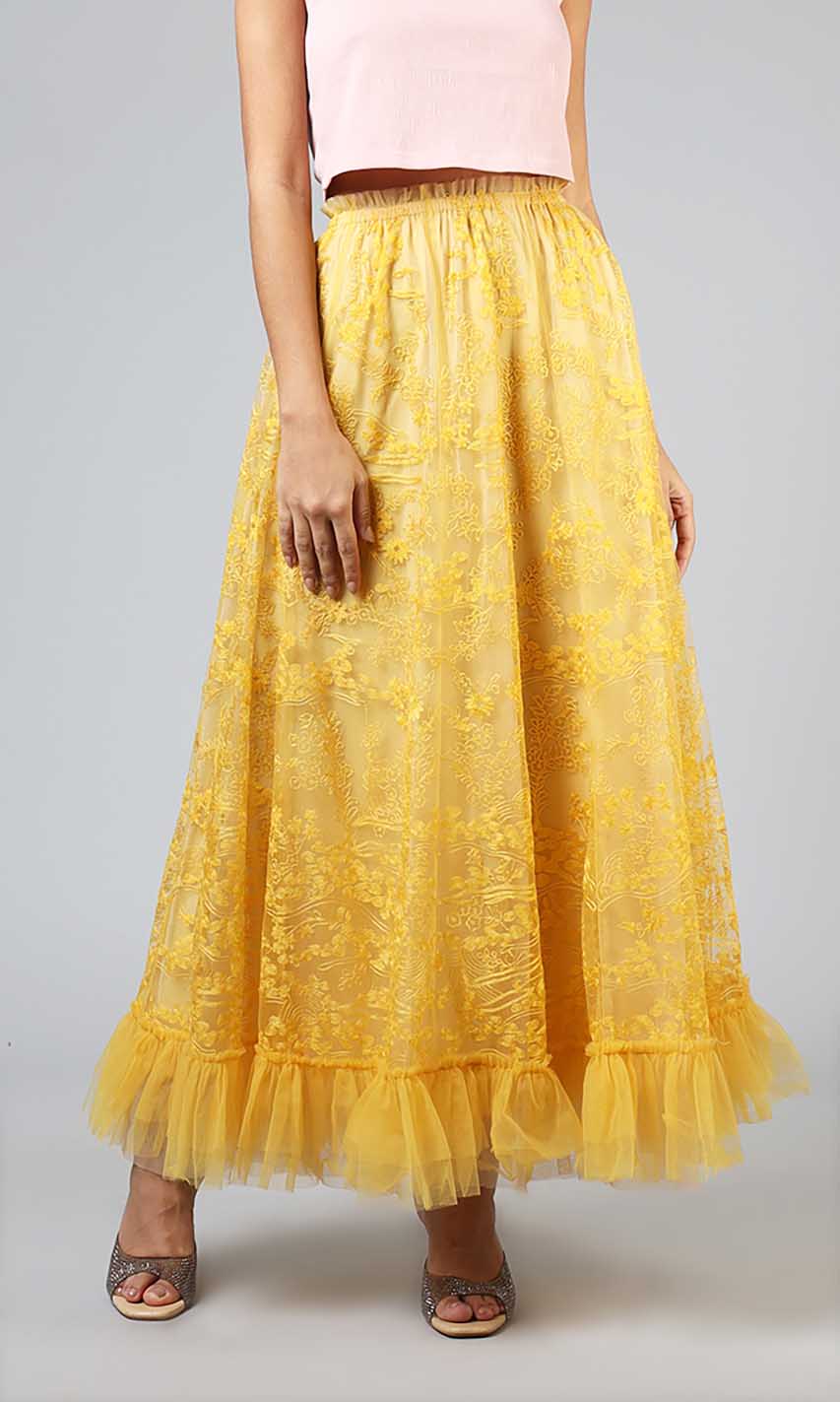 Sylvia Embroidered Skirt