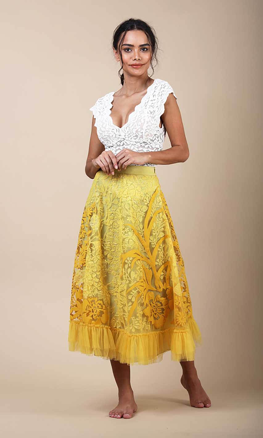 Sylvia Layered Skirt