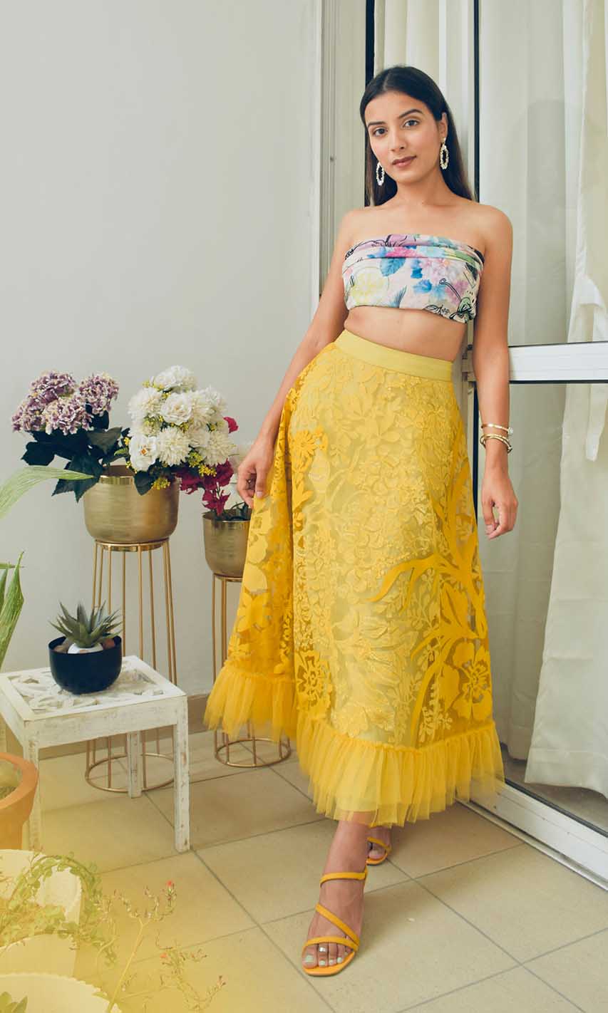 Sylvia Layered Skirt