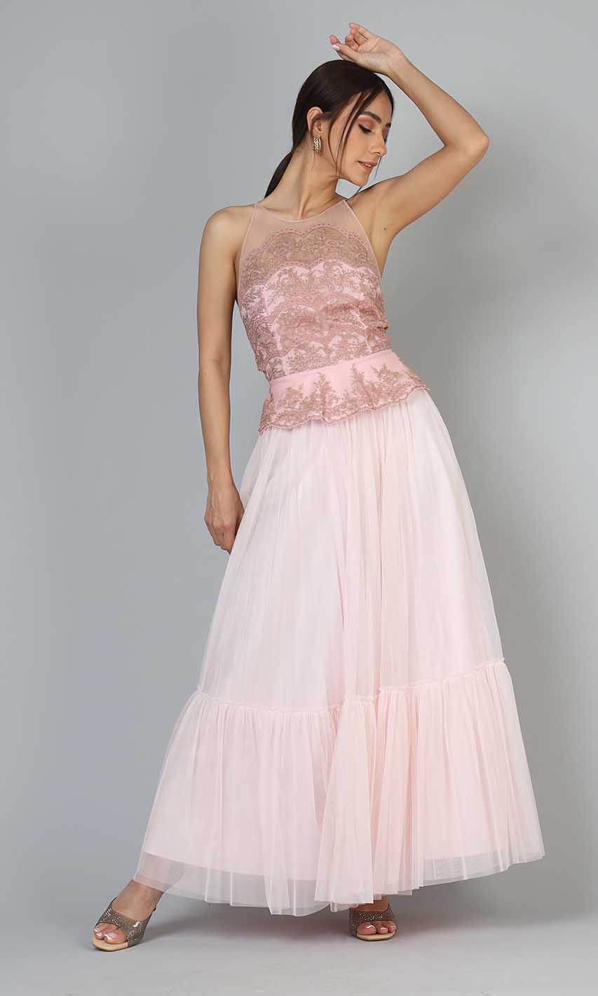 Claire Tulle Skirt (Pink)