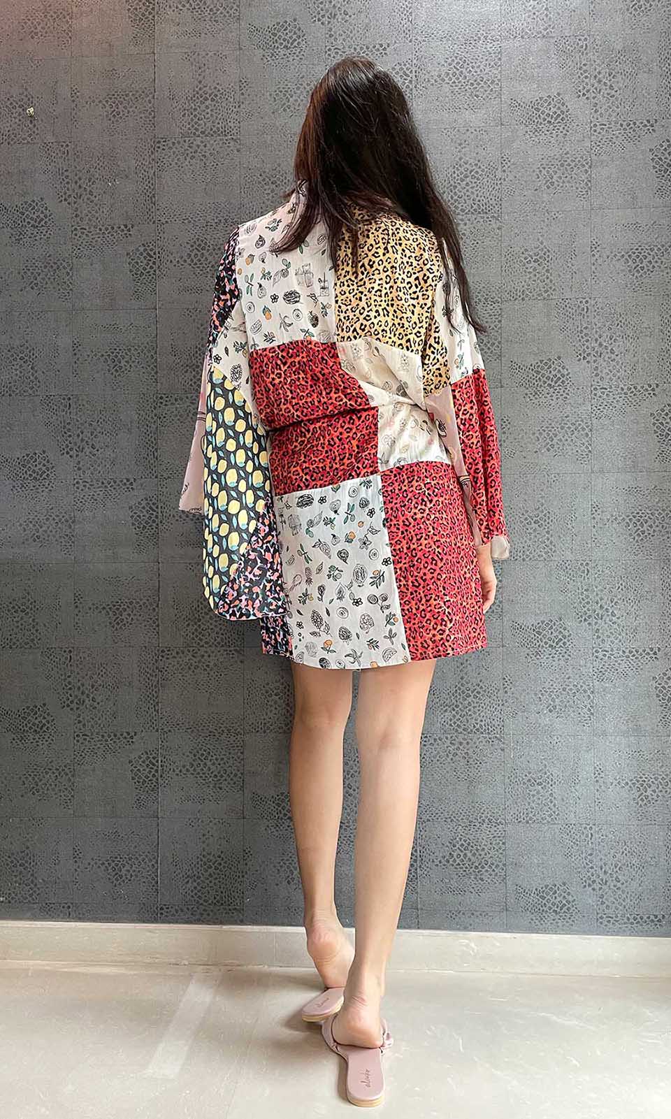 Coco Vintage Patchwork Robe