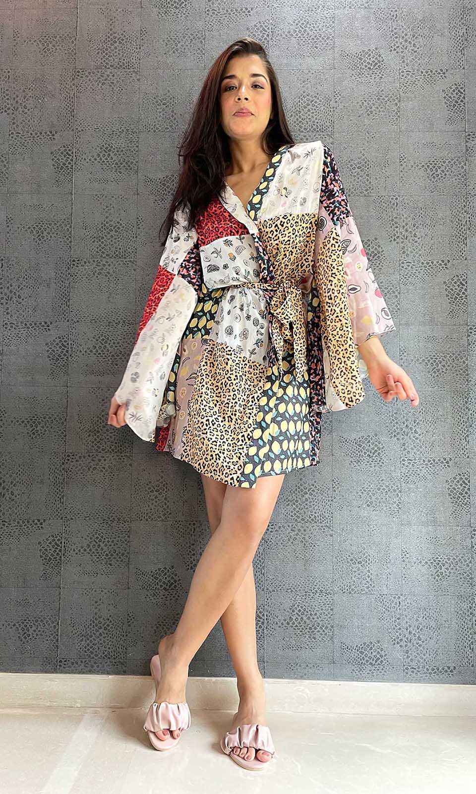 Coco Vintage Patchwork Robe