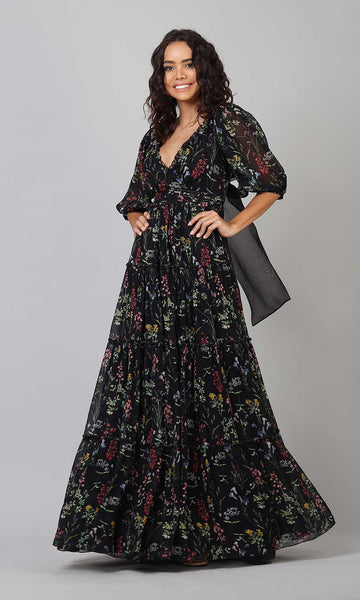 geisha designs maxi dress Delicate Florals Maxi Geisha Designs by Paras and Shalini