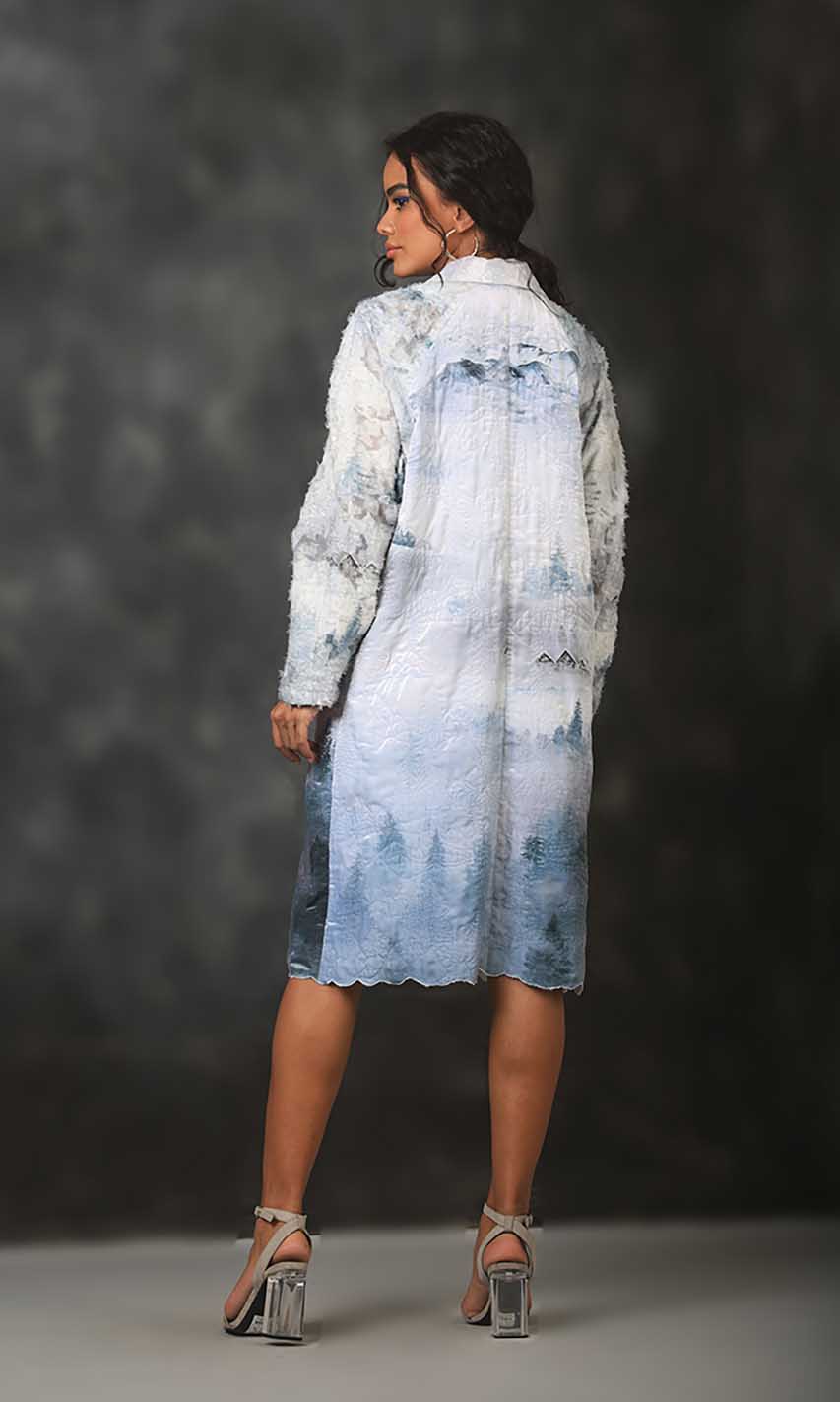 Frost Quilted Jacket Dress