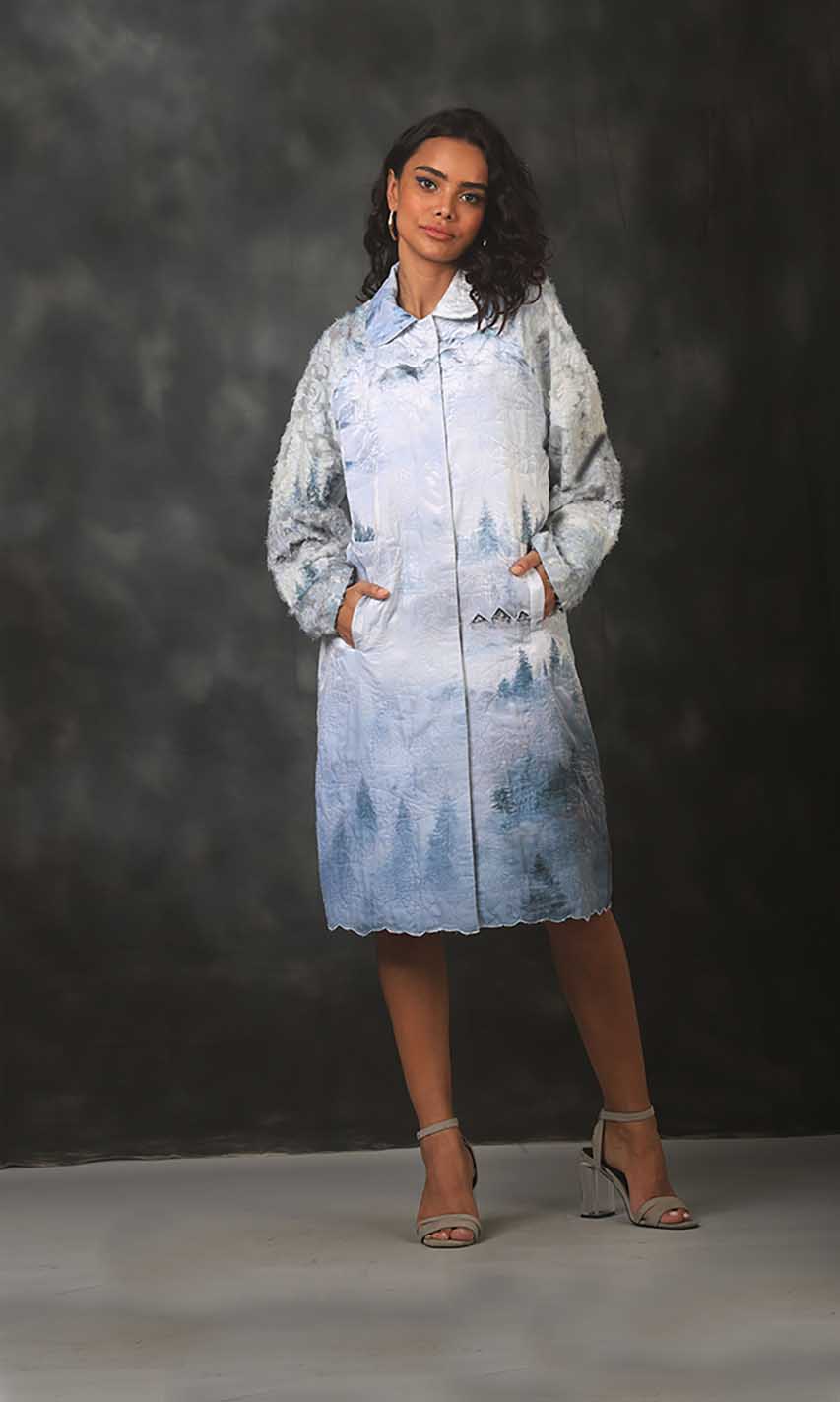 Frost Quilted Jacket Dress