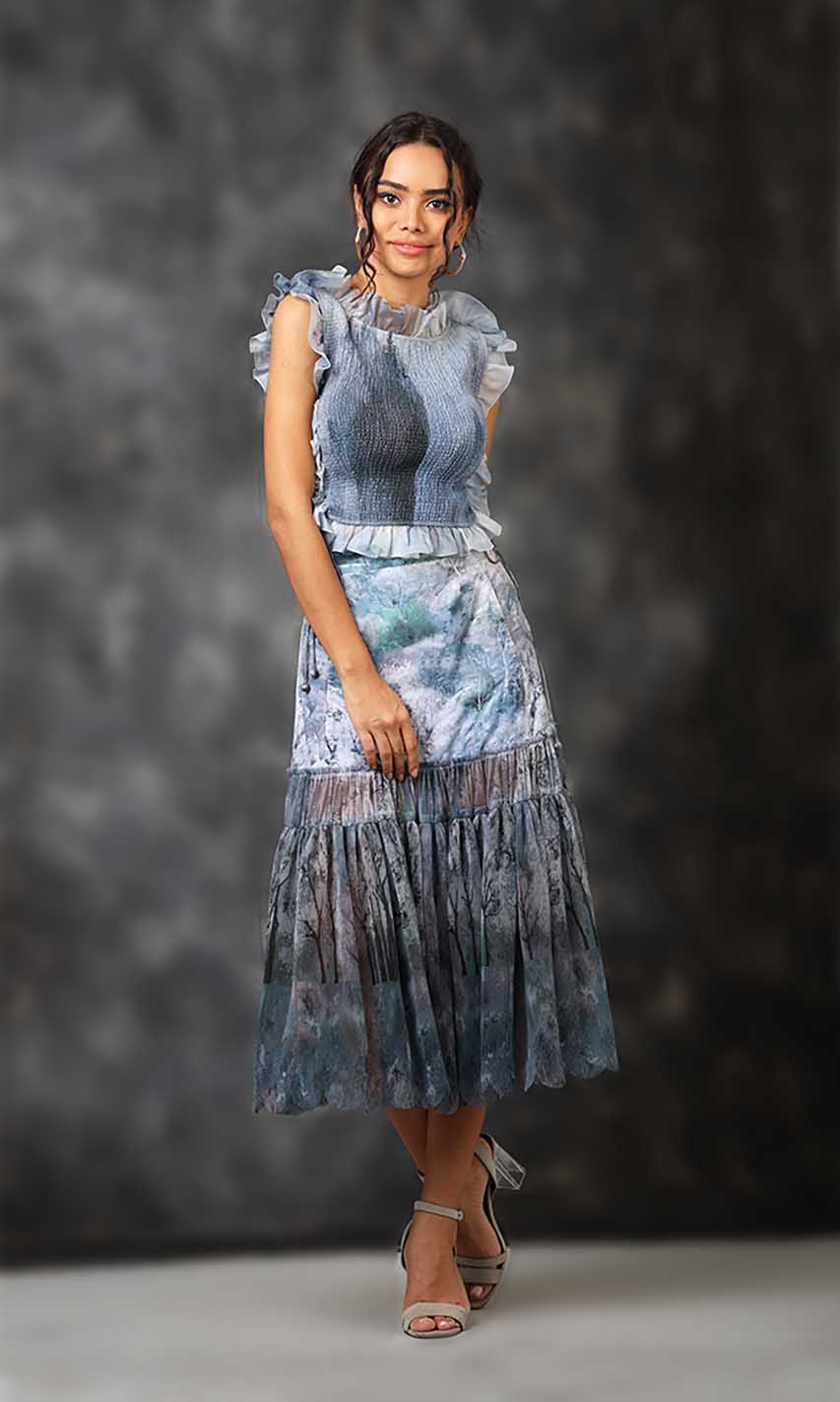 Raffia Top
